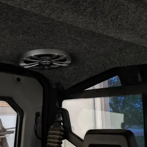Rear Speaker Mounted