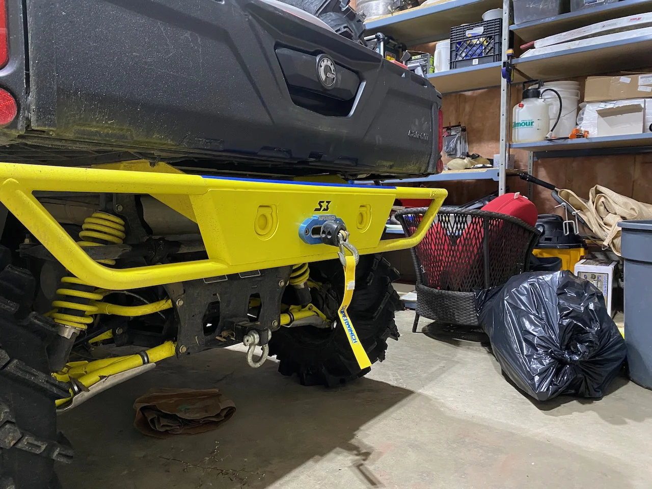 S3 Rear Winch Bumper